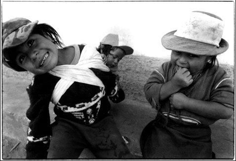 Enfants Ottavalo, Equateur